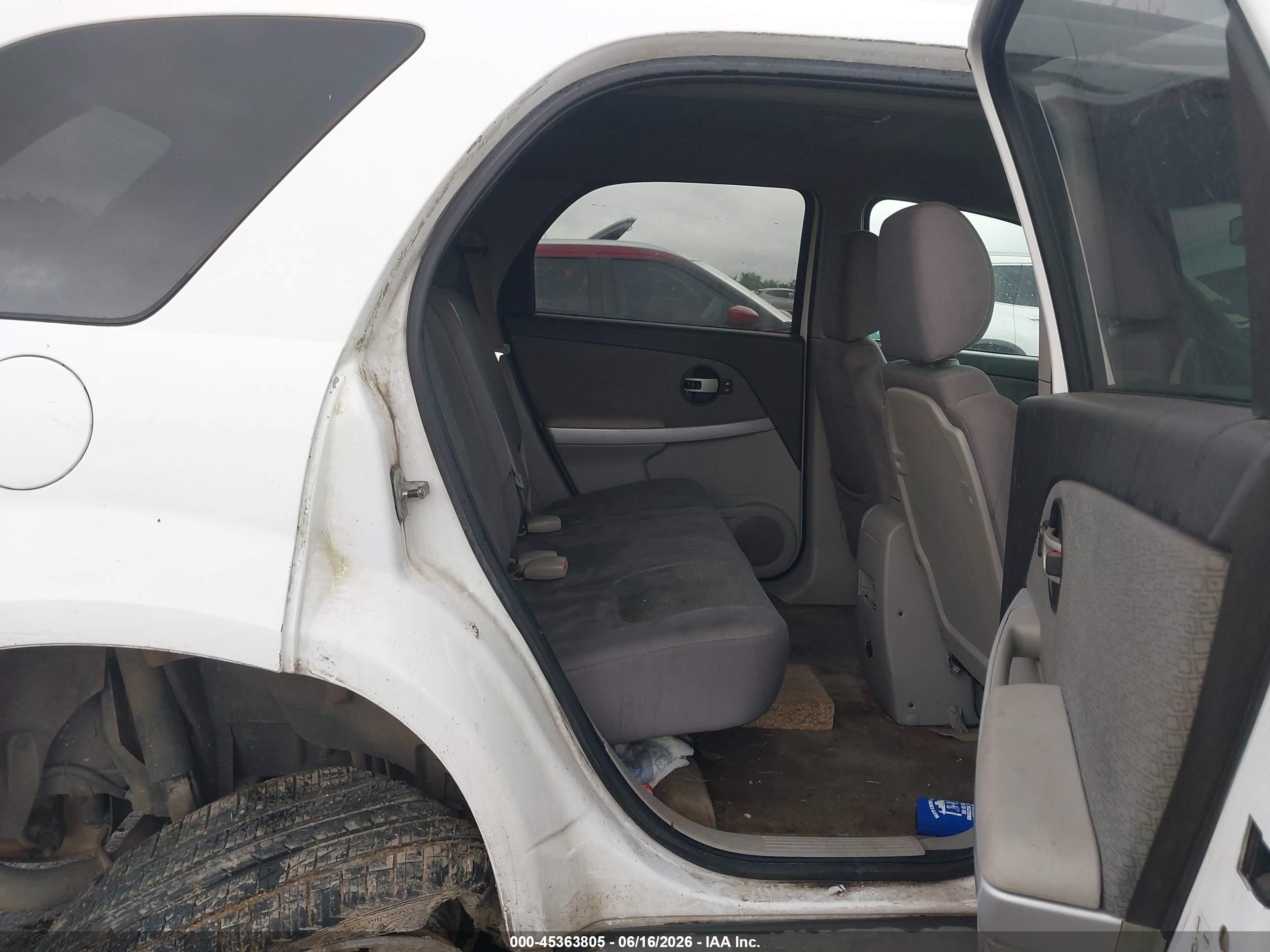 2007 Chevrolet Equinox Lt Белый vin: 2CNDL63F576041040