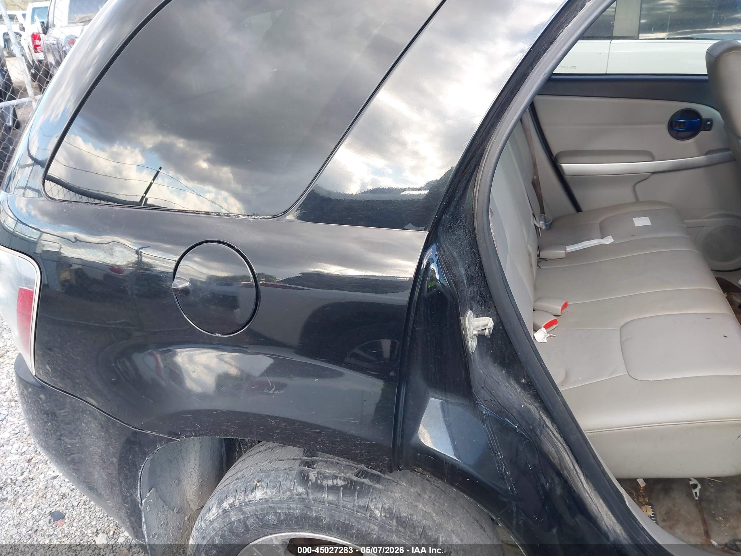 2007 Chevrolet Equinox Lt Черный vin: 2CNDL63F576245188