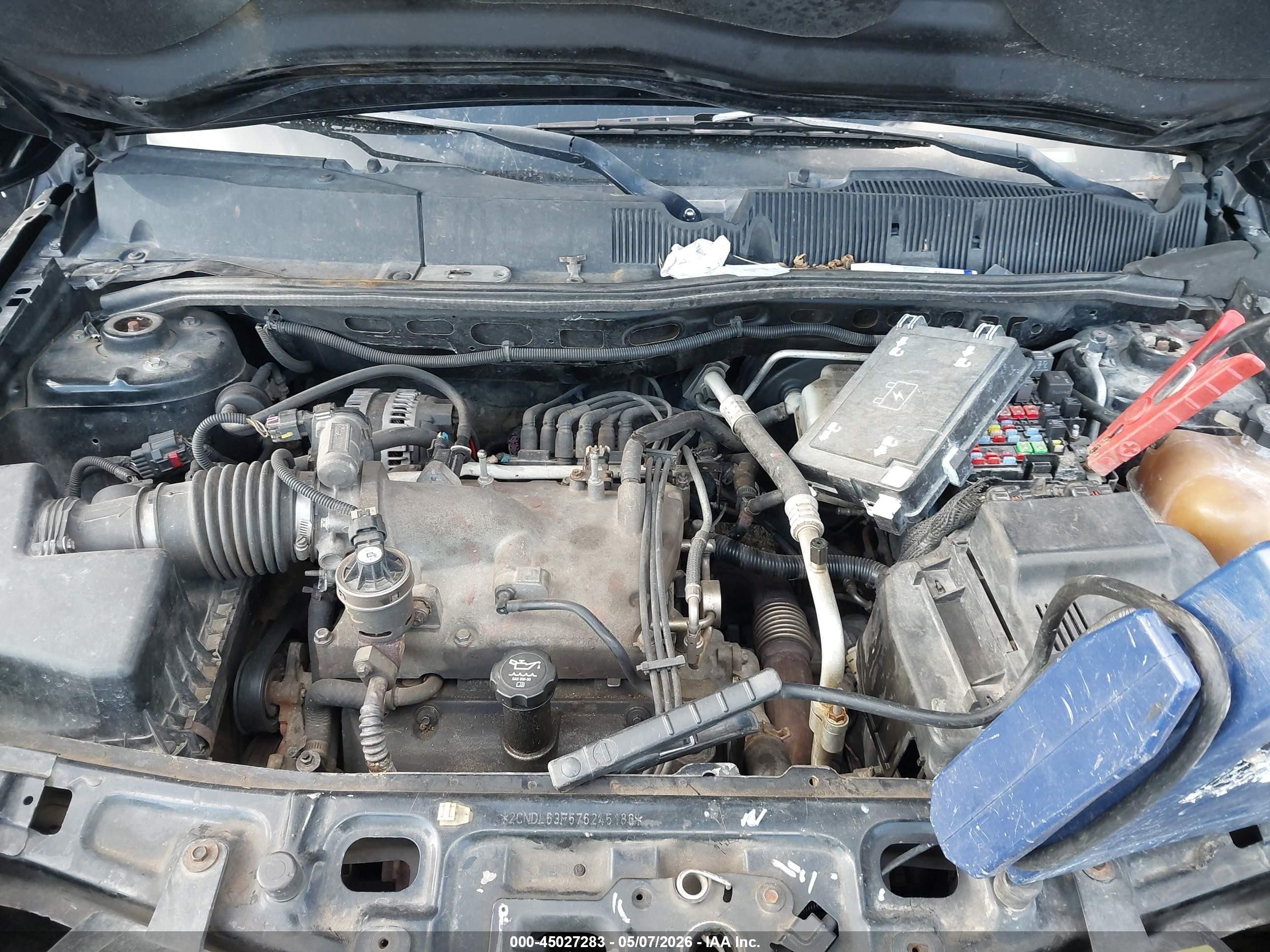 2007 Chevrolet Equinox Lt Черный vin: 2CNDL63F576245188