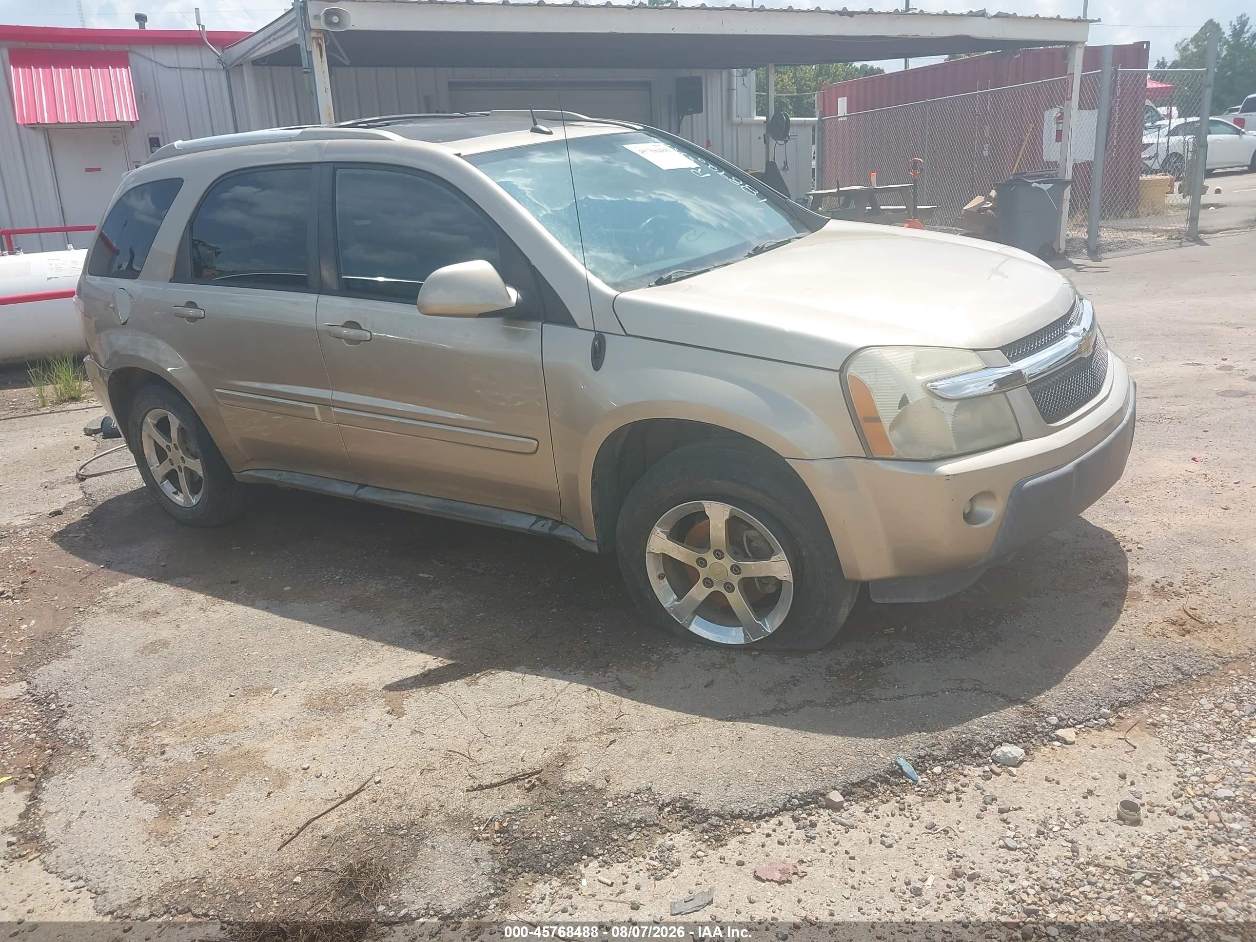 2005 Chevrolet Equinox Lt Tan vin: 2CNDL63F656188920