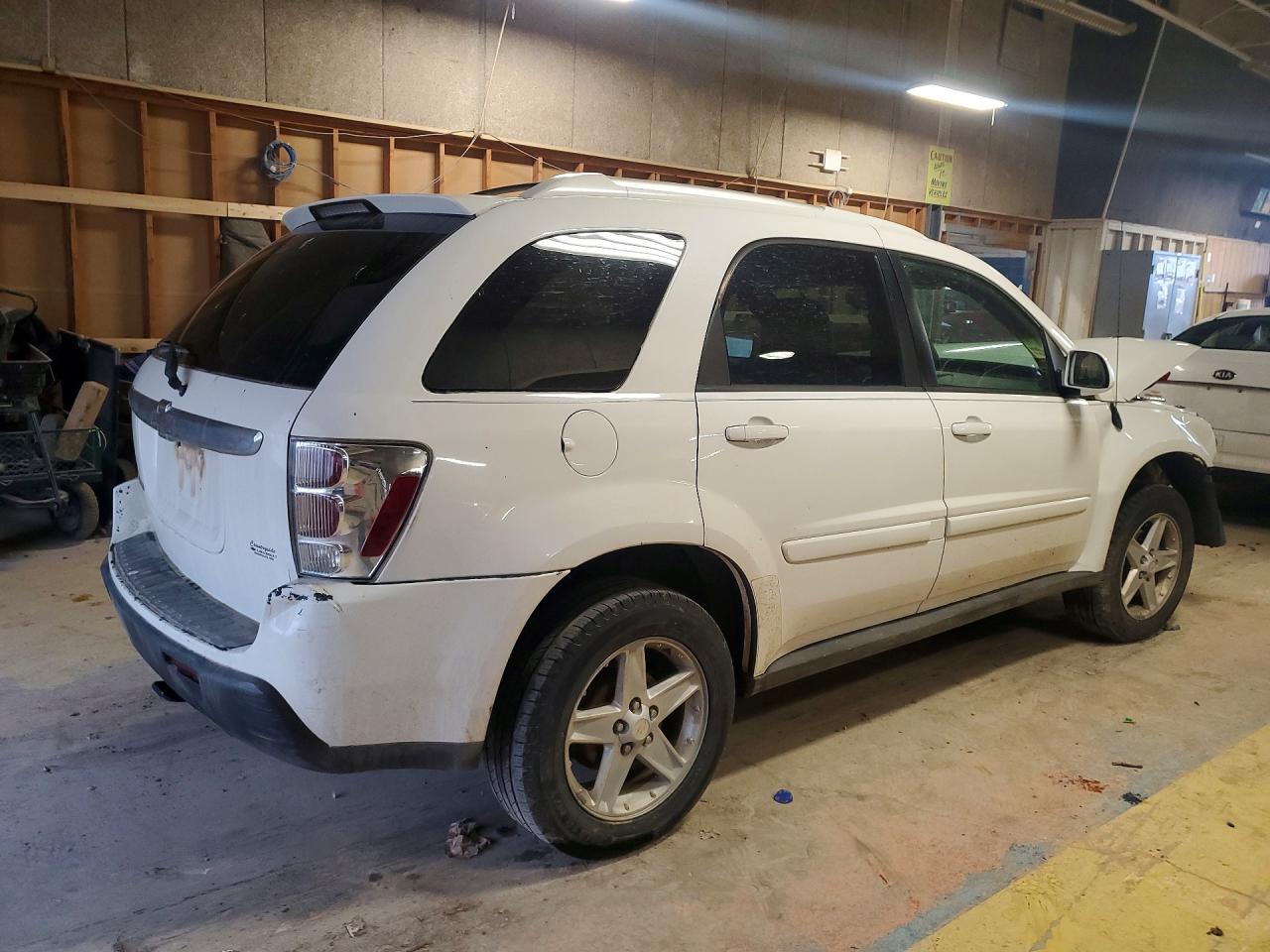 2006 Chevrolet Equinox Lt White vin: 2CNDL63F666012631