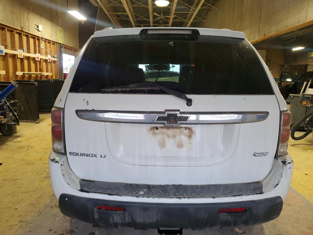 2006 Chevrolet Equinox Lt White vin: 2CNDL63F666012631
