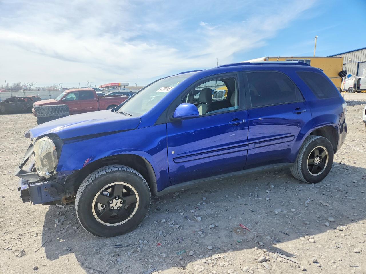 2007 Chevrolet Equinox Lt Blue vin: 2CNDL63F676035005