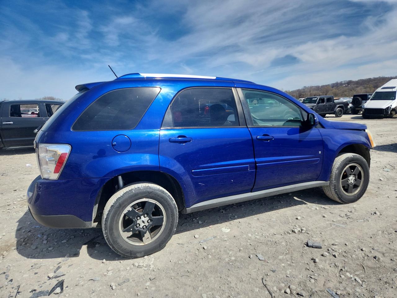 2007 Chevrolet Equinox Lt Blue vin: 2CNDL63F676035005