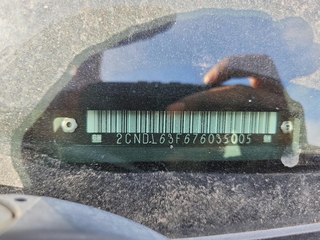 2007 Chevrolet Equinox Lt Blue vin: 2CNDL63F676035005