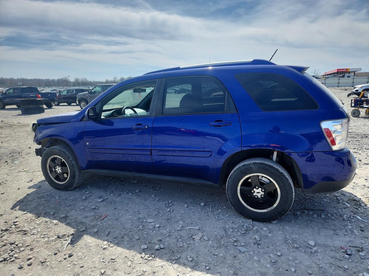 2007 Chevrolet Equinox Lt Blue vin: 2CNDL63F676035005