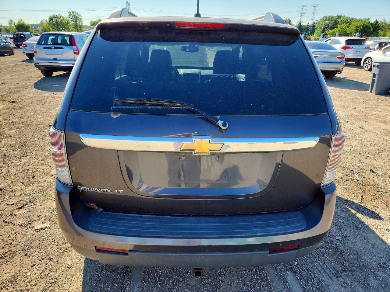 2007 Chevrolet Equinox Lt Brown vin: 2CNDL63F676035571