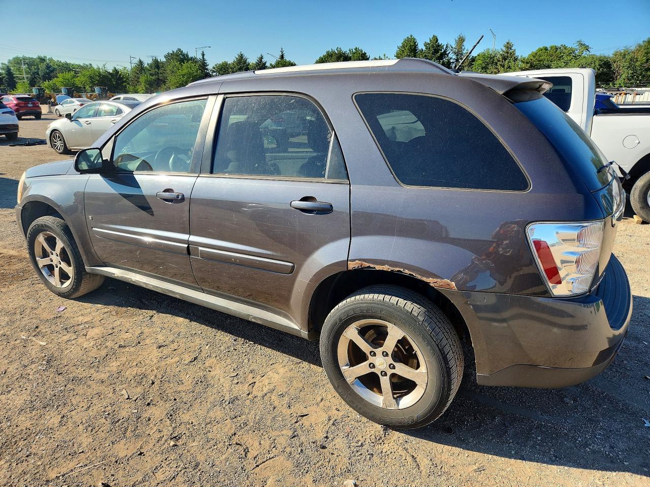 2007 Chevrolet Equinox Lt Brown vin: 2CNDL63F676035571