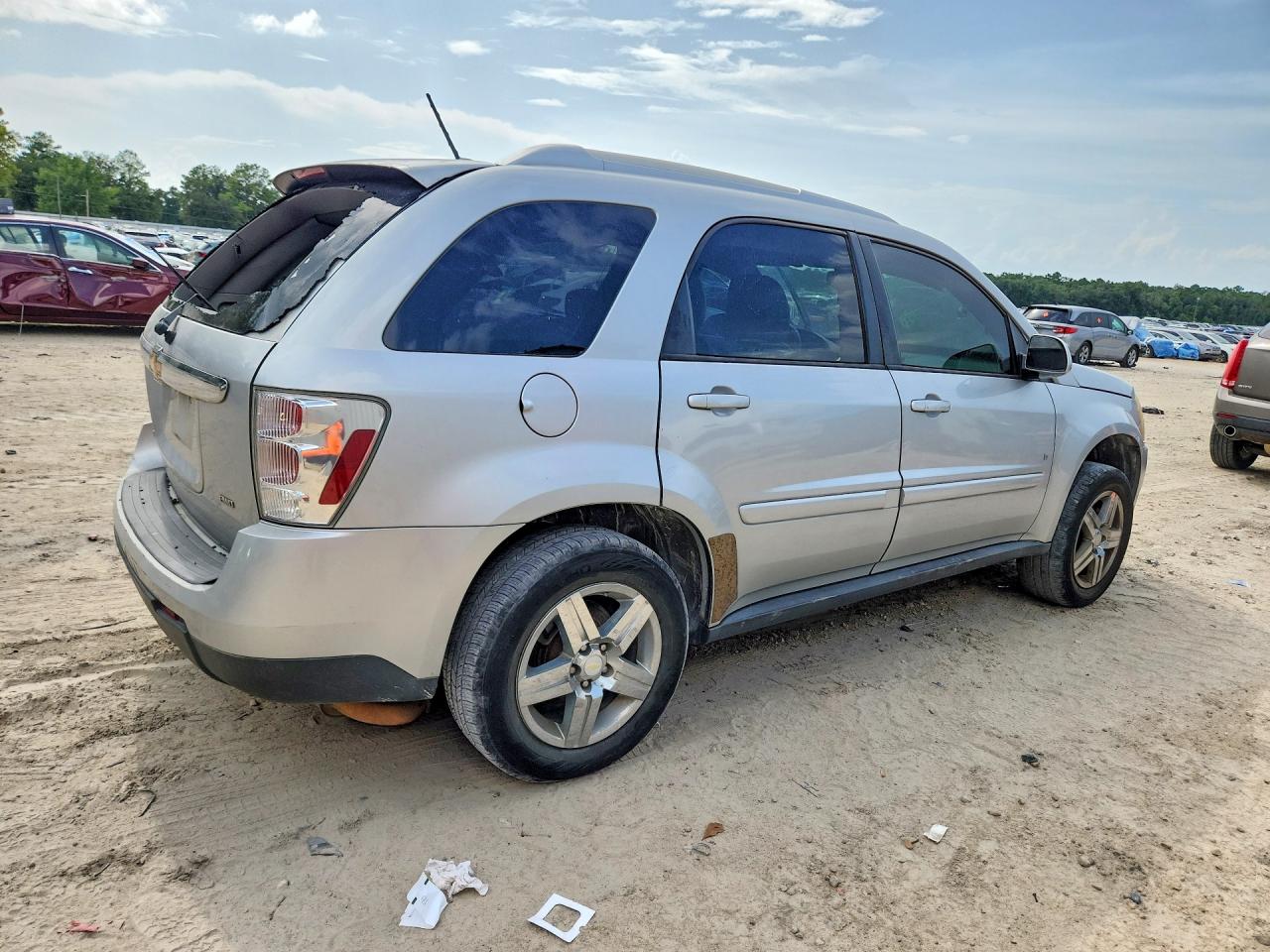 2009 Chevrolet Equinox Lt Silver vin: 2CNDL63F696228788