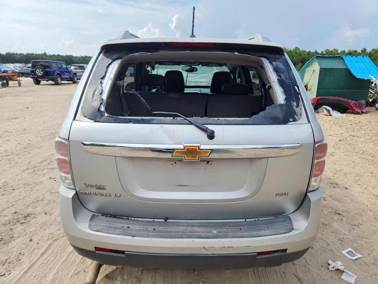 2009 Chevrolet Equinox Lt Silver vin: 2CNDL63F696228788