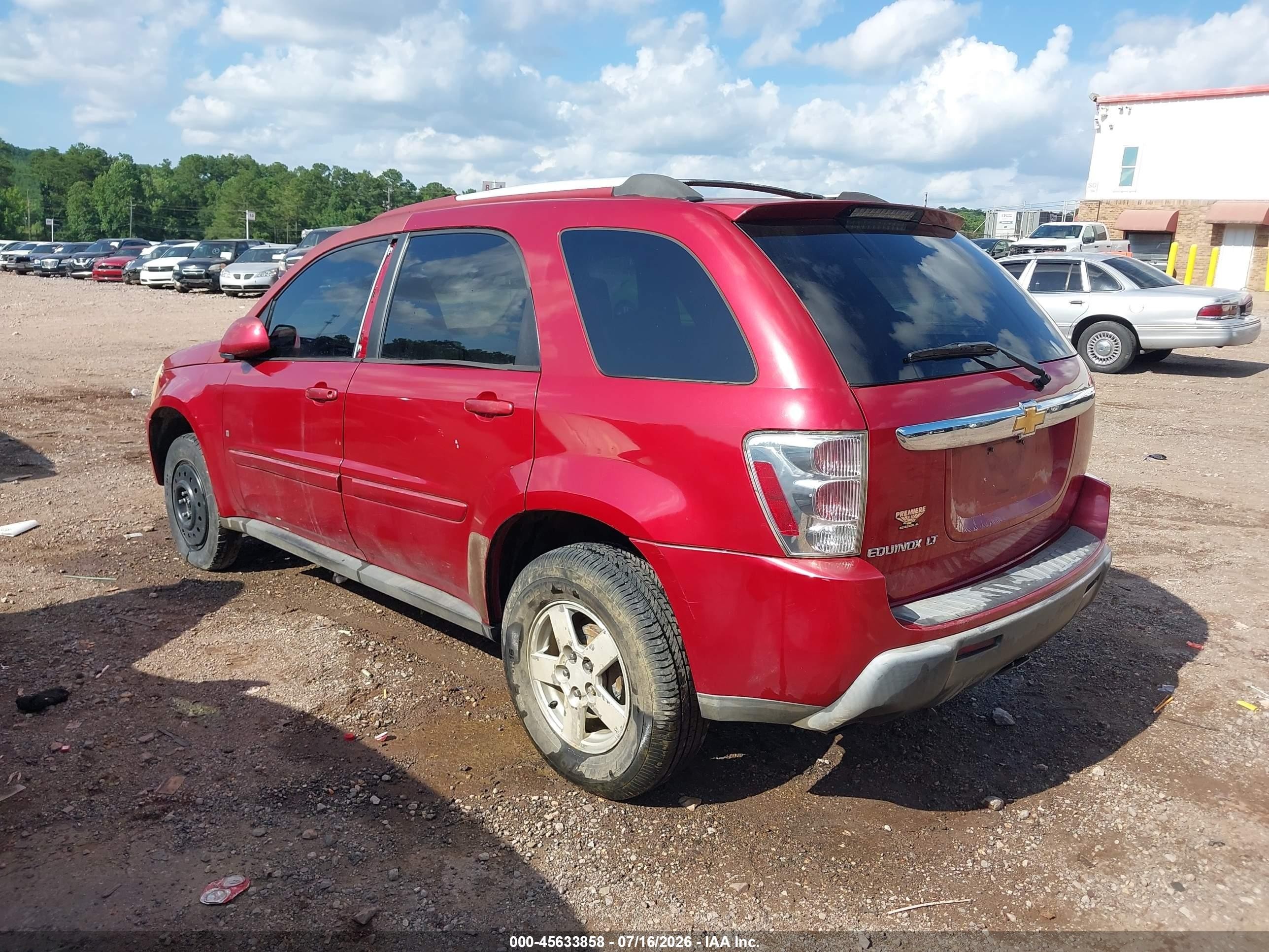 2006 Chevrolet Equinox Lt Burgundy vin: 2CNDL63F766070831