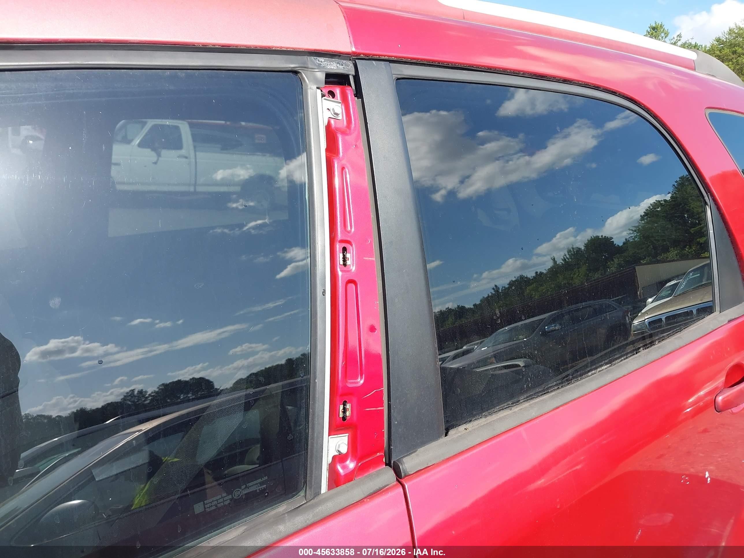 2006 Chevrolet Equinox Lt Burgundy vin: 2CNDL63F766070831