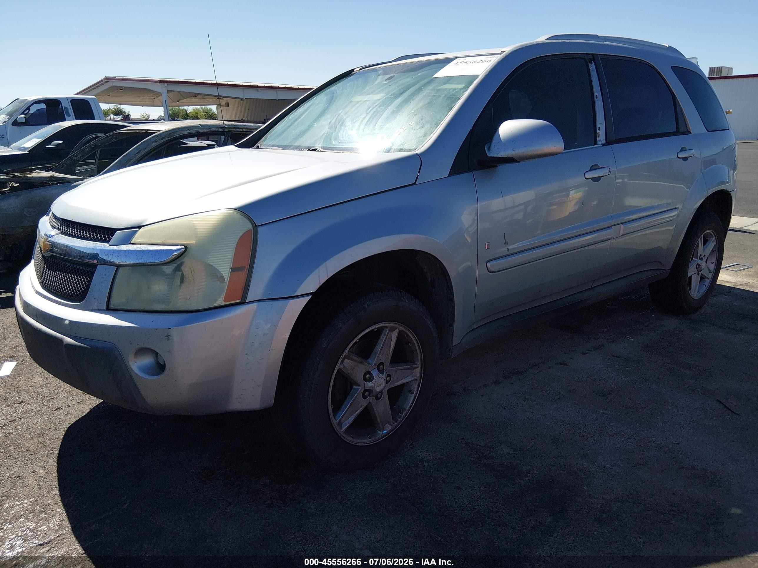 2006 Chevrolet Equinox Lt Silver vin: 2CNDL63F766169262