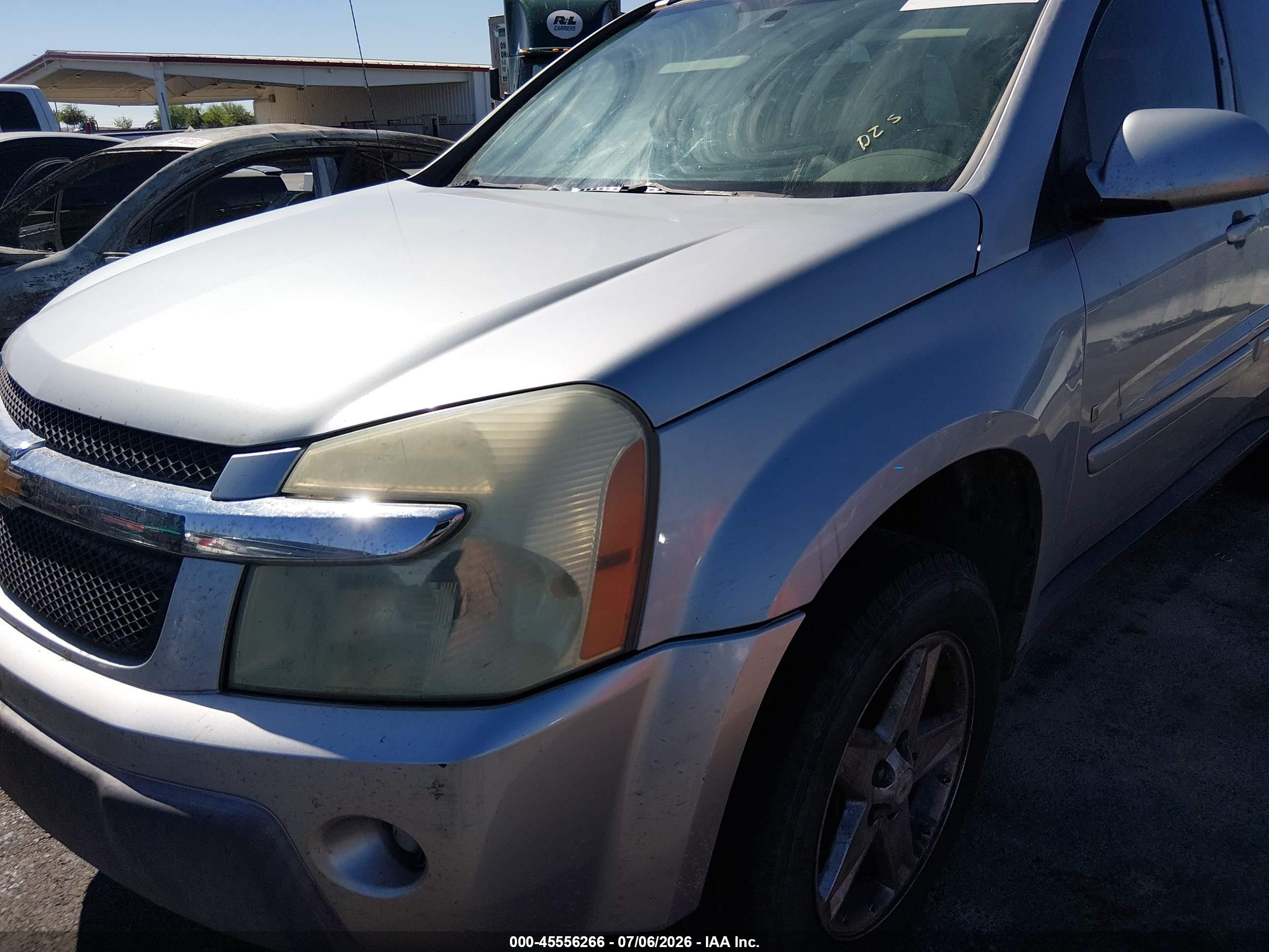 2006 Chevrolet Equinox Lt Silver vin: 2CNDL63F766169262