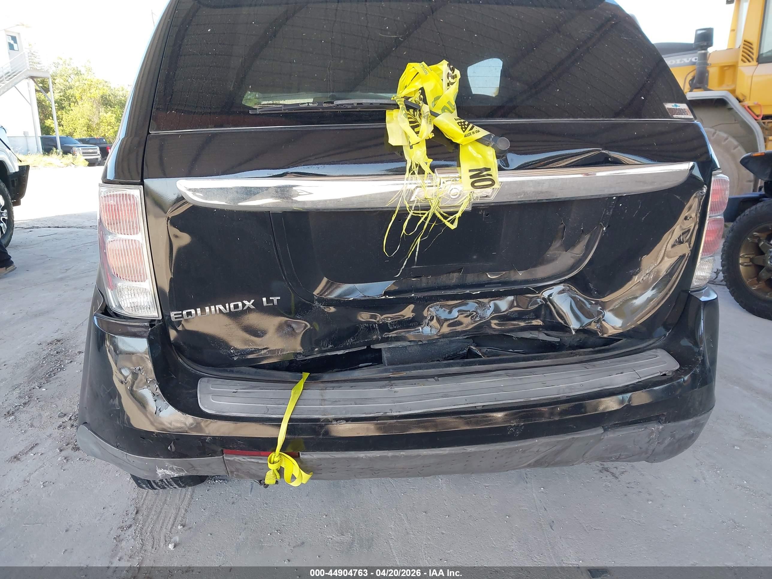 2007 Chevrolet Equinox Lt Black vin: 2CNDL63F776073990