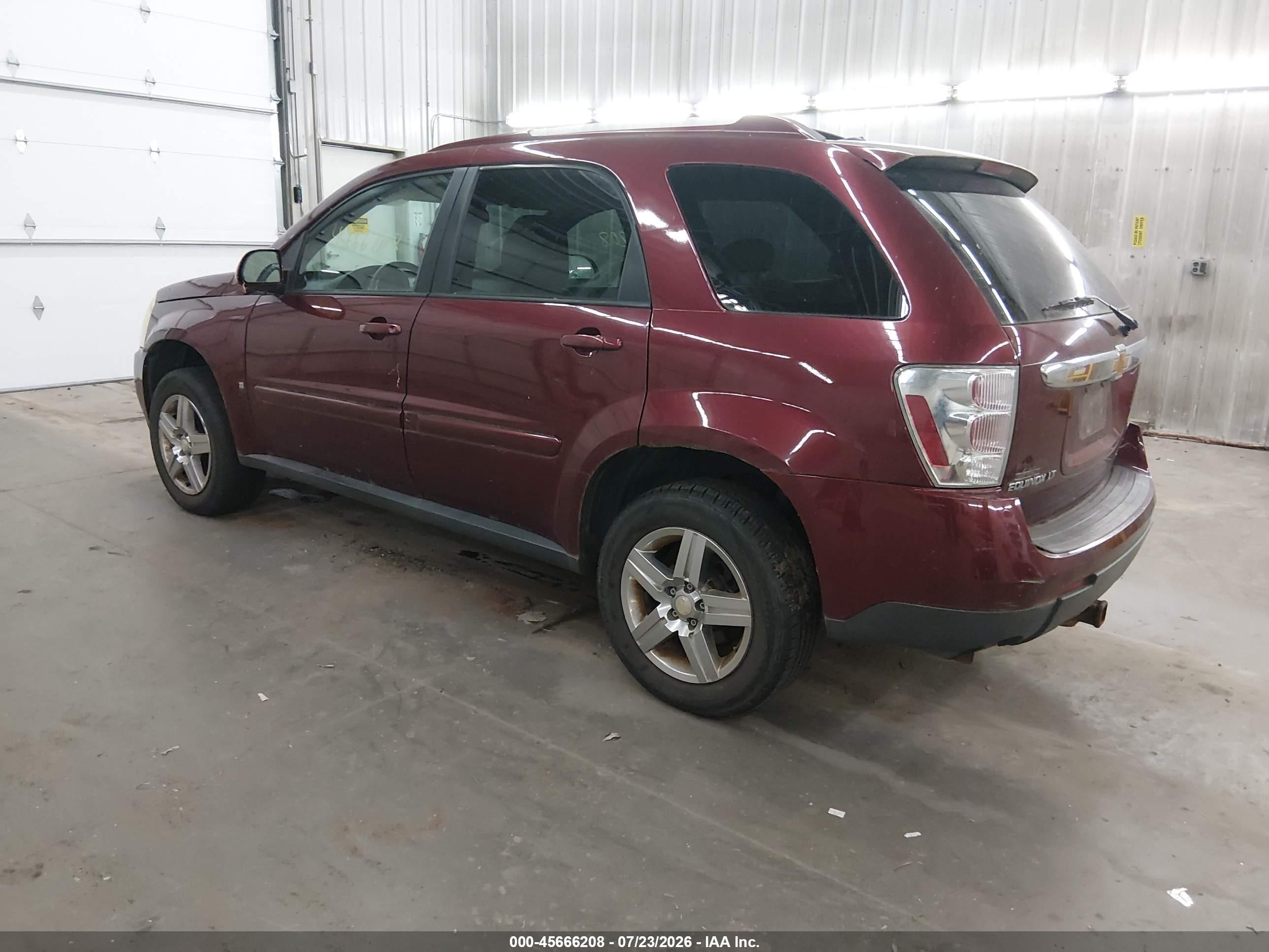 2008 Chevrolet Equinox Lt Red vin: 2CNDL63F786326940