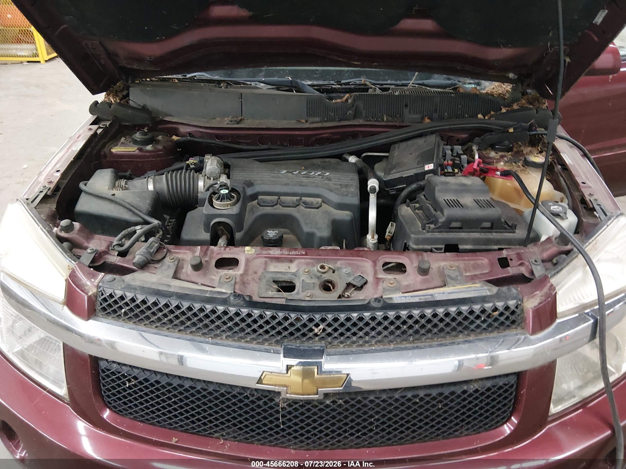 2008 Chevrolet Equinox Lt Red vin: 2CNDL63F786326940