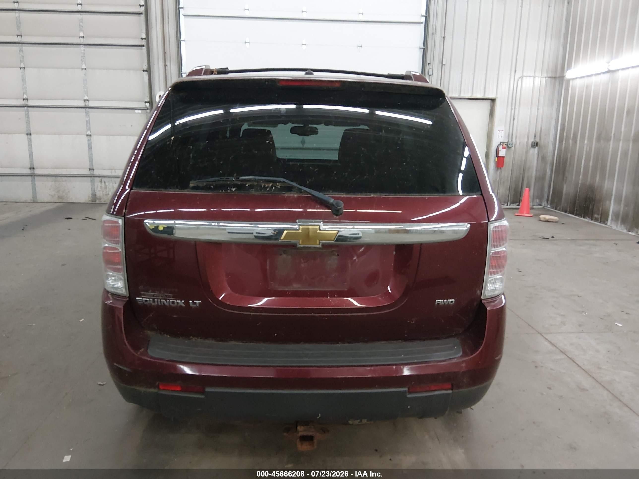 2008 Chevrolet Equinox Lt Red vin: 2CNDL63F786326940