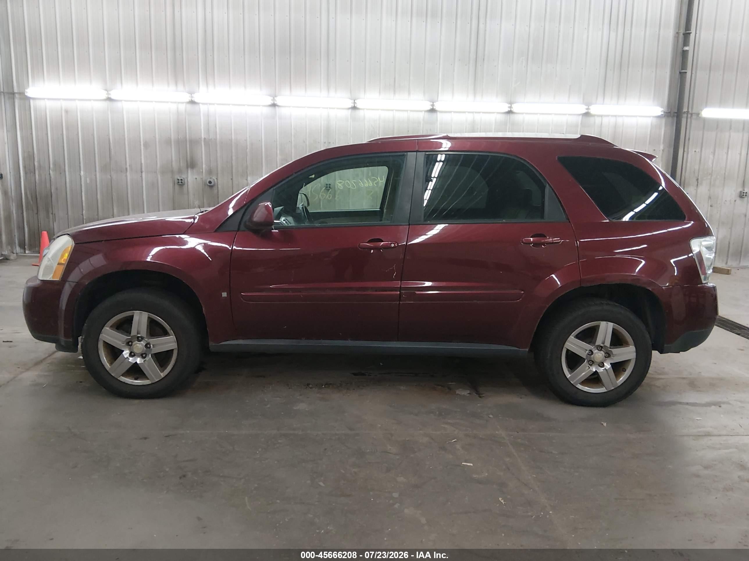 2008 Chevrolet Equinox Lt Red vin: 2CNDL63F786326940