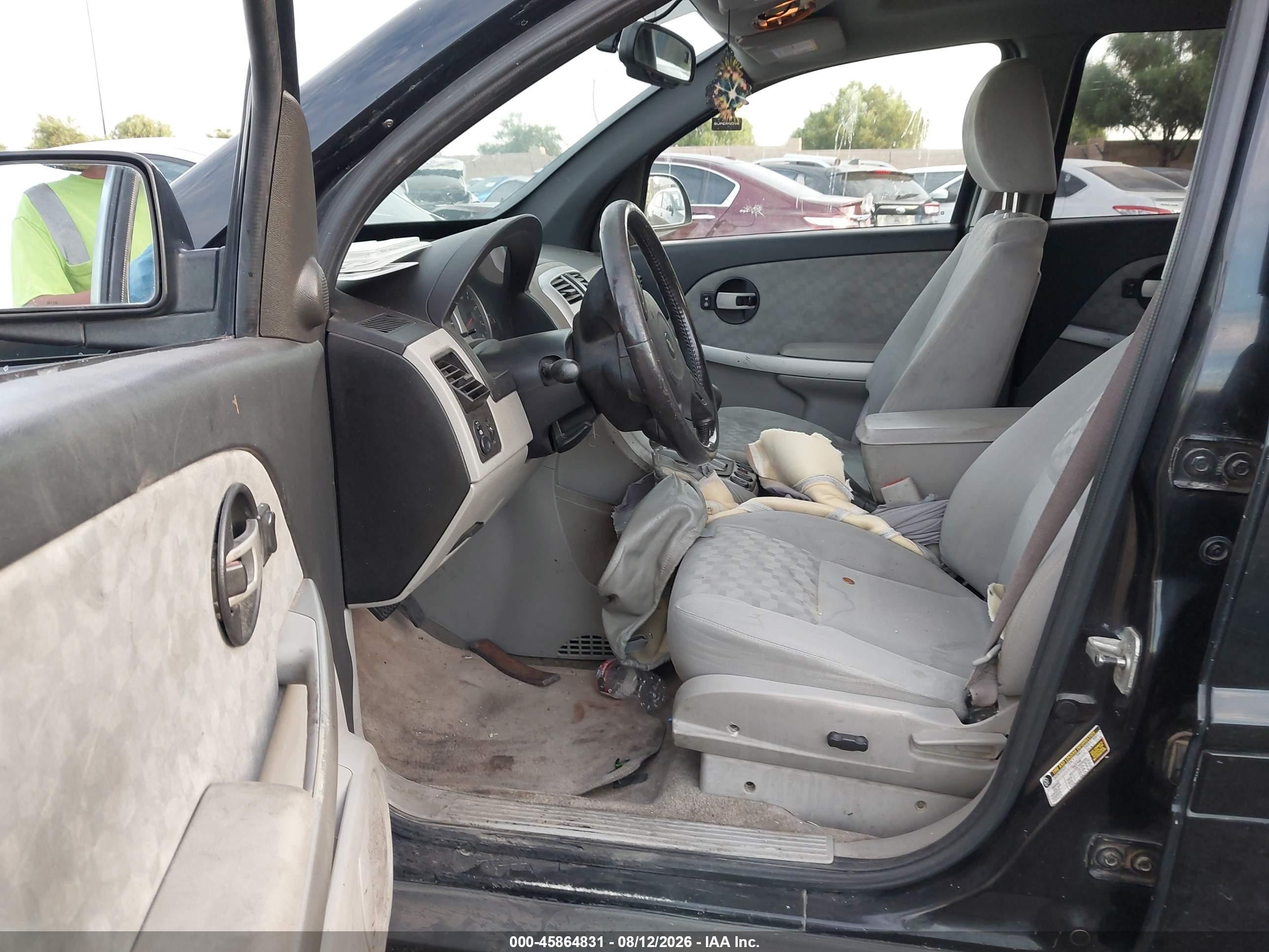 2005 Chevrolet Equinox Lt Black vin: 2CNDL63F856182634