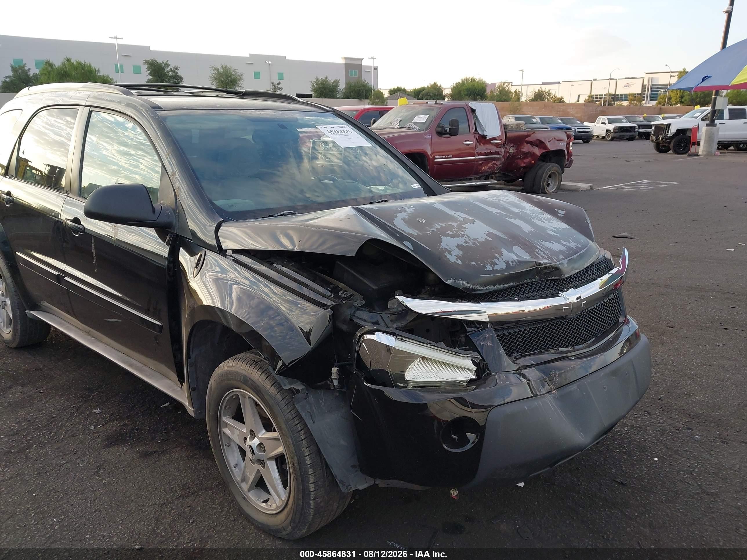 2005 Chevrolet Equinox Lt Black vin: 2CNDL63F856182634