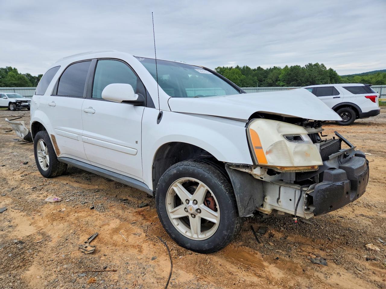 2006 Chevrolet Equinox Lt Белый vin: 2CNDL63F866050488
