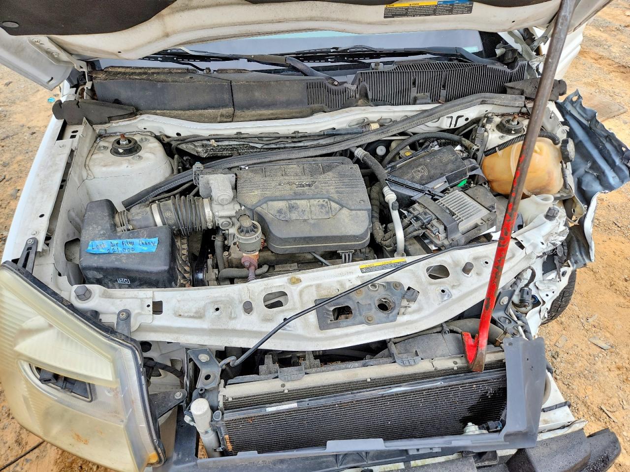 2006 Chevrolet Equinox Lt Белый vin: 2CNDL63F866050488