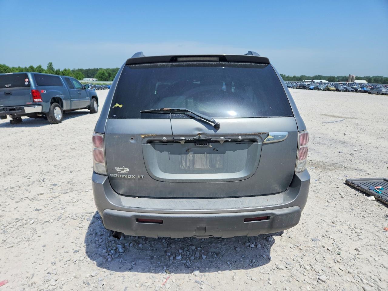 2006 Chevrolet Equinox Lt Silver vin: 2CNDL63F866059496