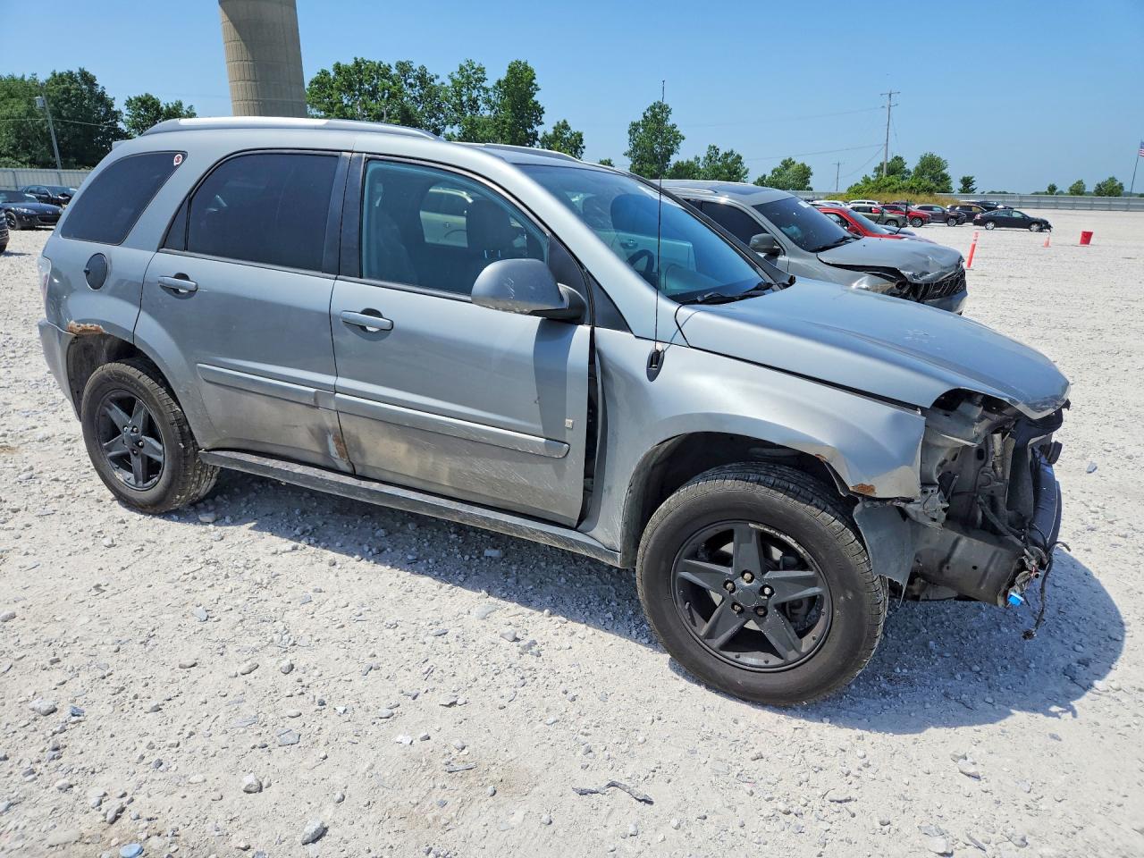 2006 Chevrolet Equinox Lt Silver vin: 2CNDL63F866059496