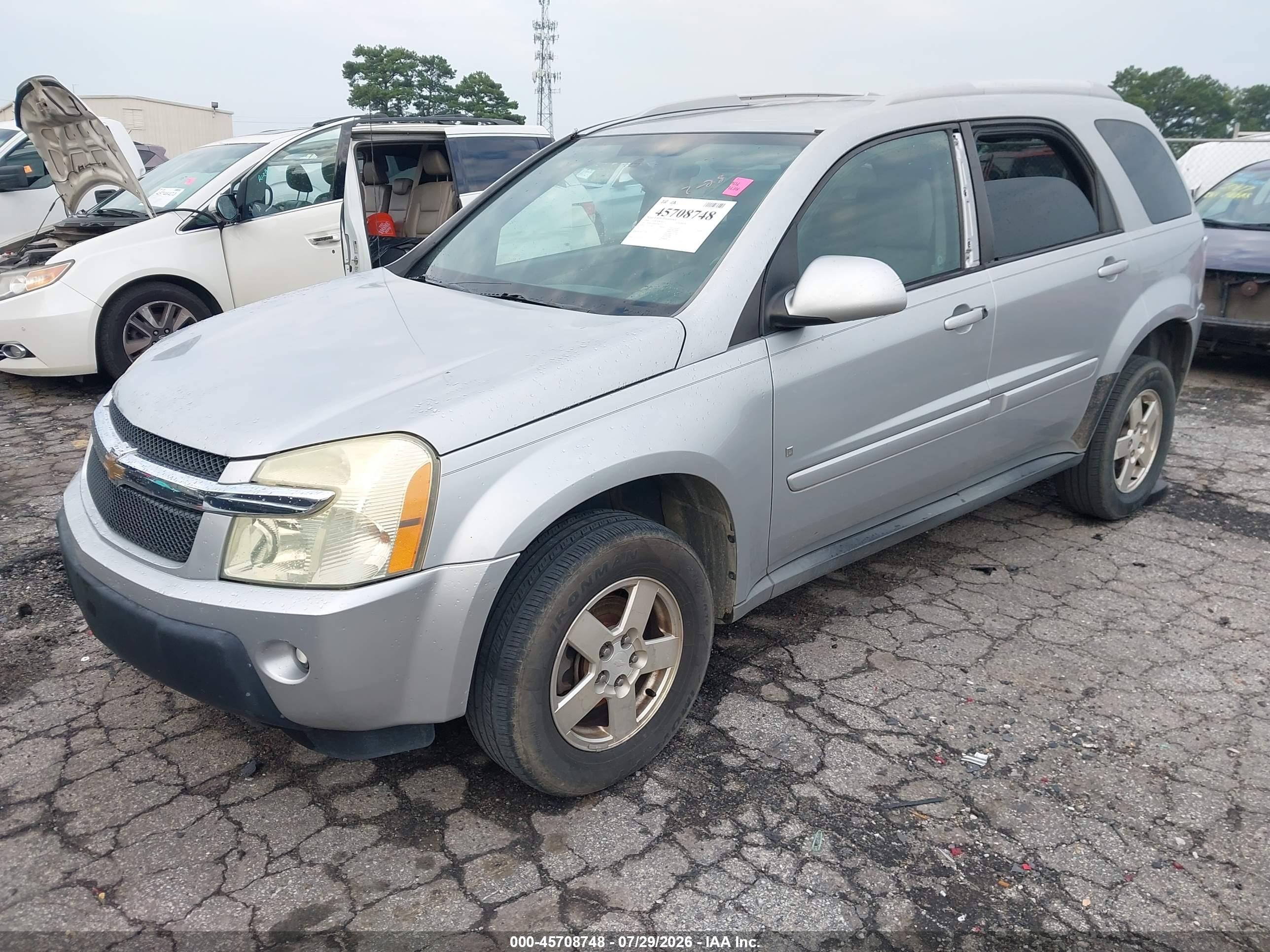 2006 Chevrolet Equinox Lt Silver vin: 2CNDL63F866190623