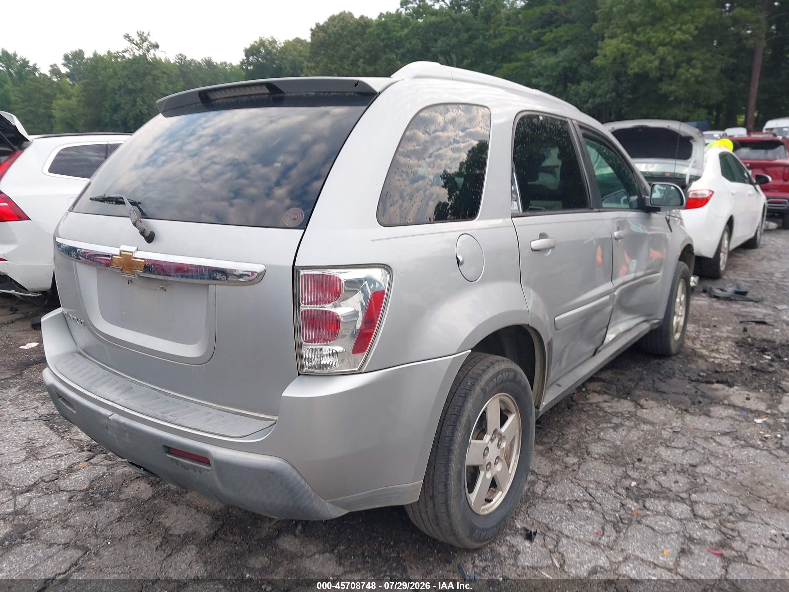 2006 Chevrolet Equinox Lt Silver vin: 2CNDL63F866190623