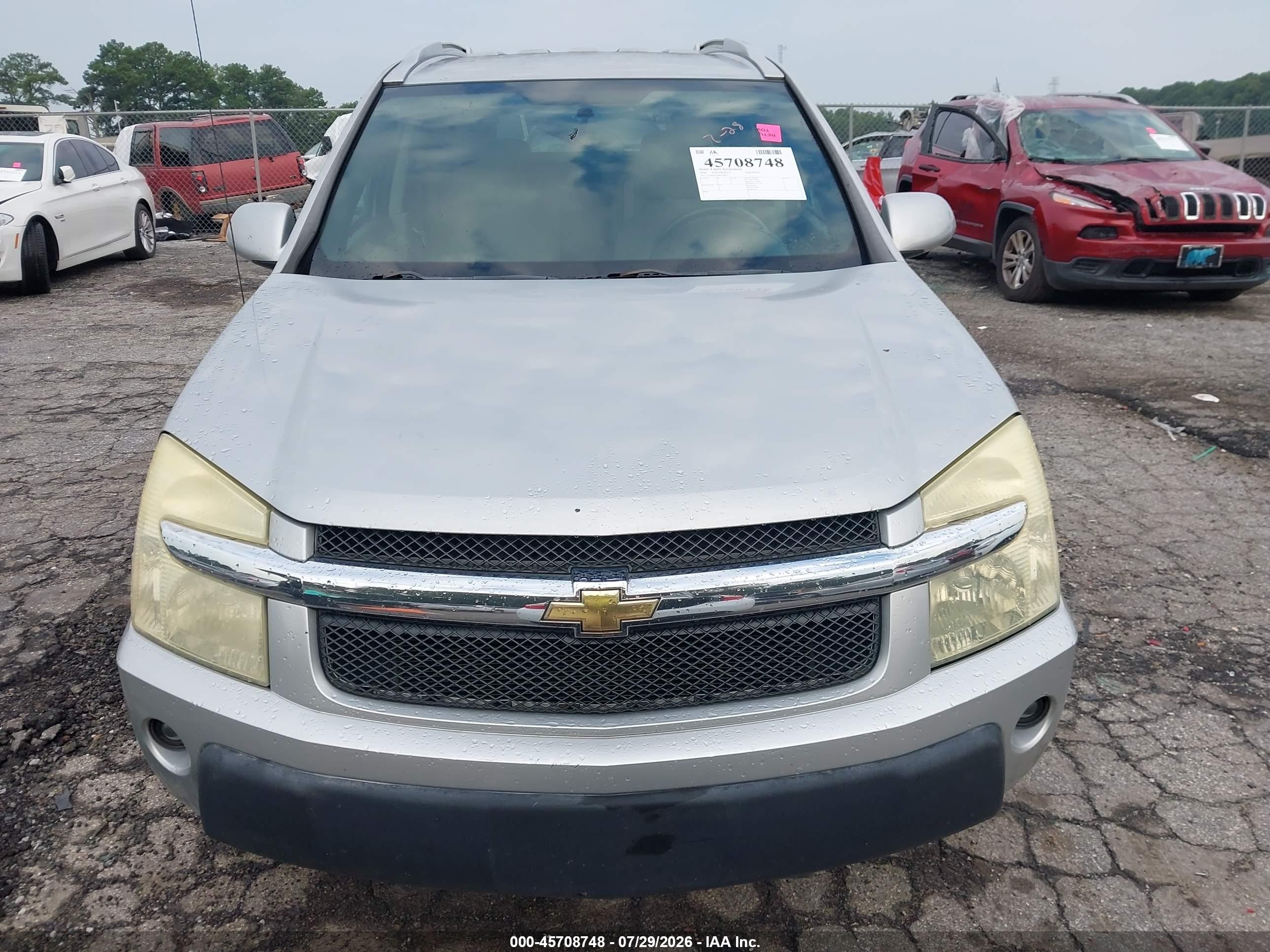 2006 Chevrolet Equinox Lt Silver vin: 2CNDL63F866190623
