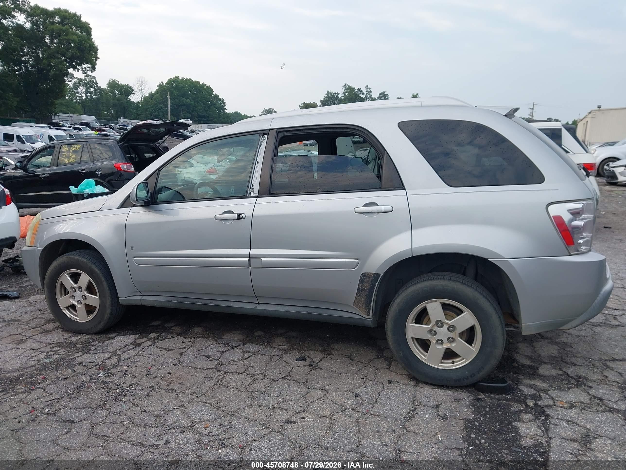 2006 Chevrolet Equinox Lt Silver vin: 2CNDL63F866190623