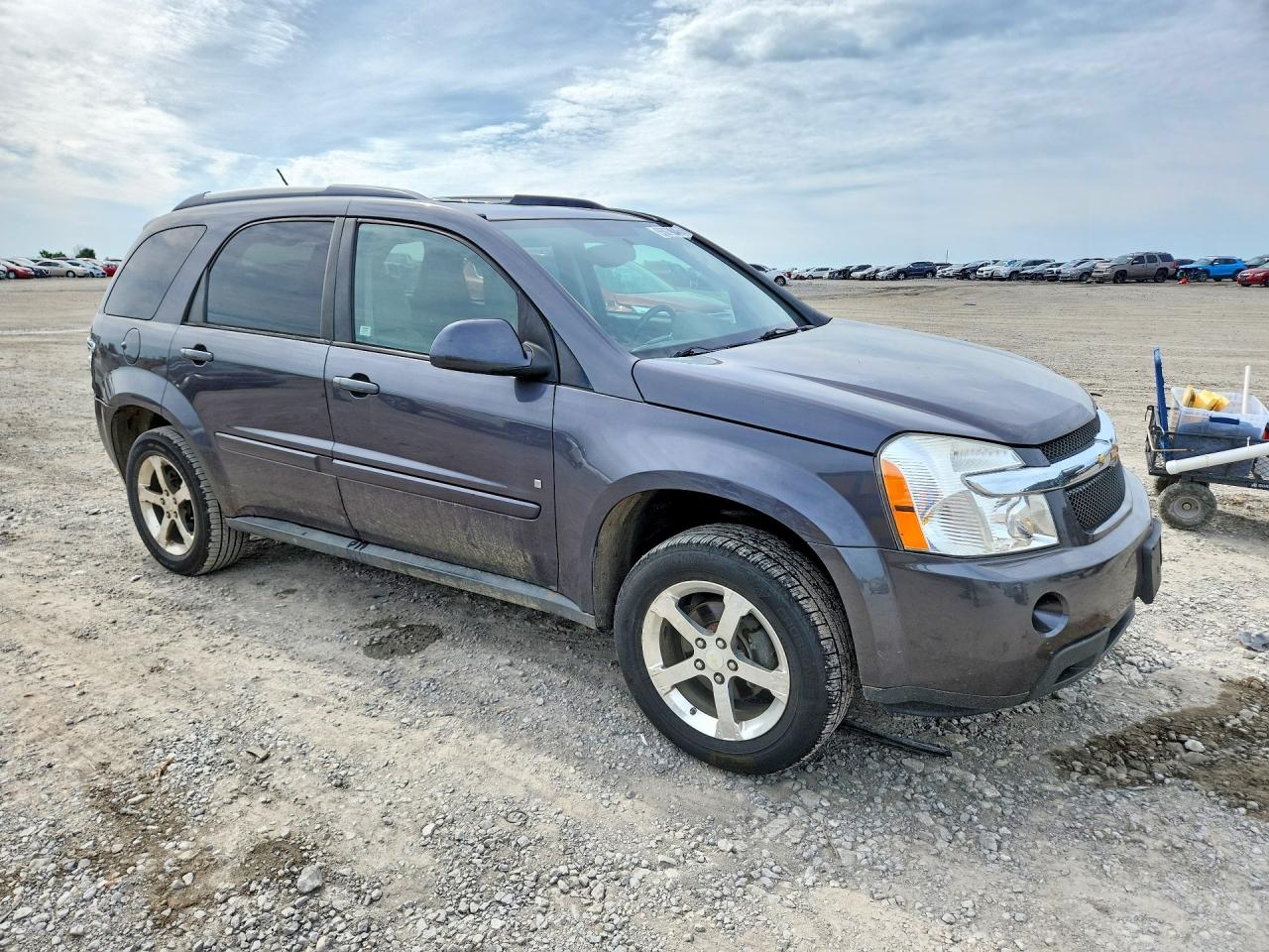 2007 Chevrolet Equinox Lt Серый vin: 2CNDL63F876089387