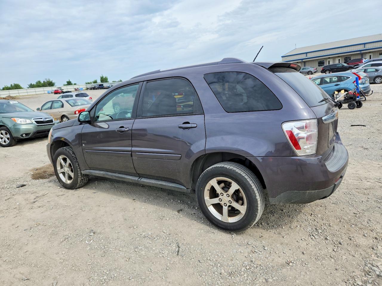 2007 Chevrolet Equinox Lt Серый vin: 2CNDL63F876089387