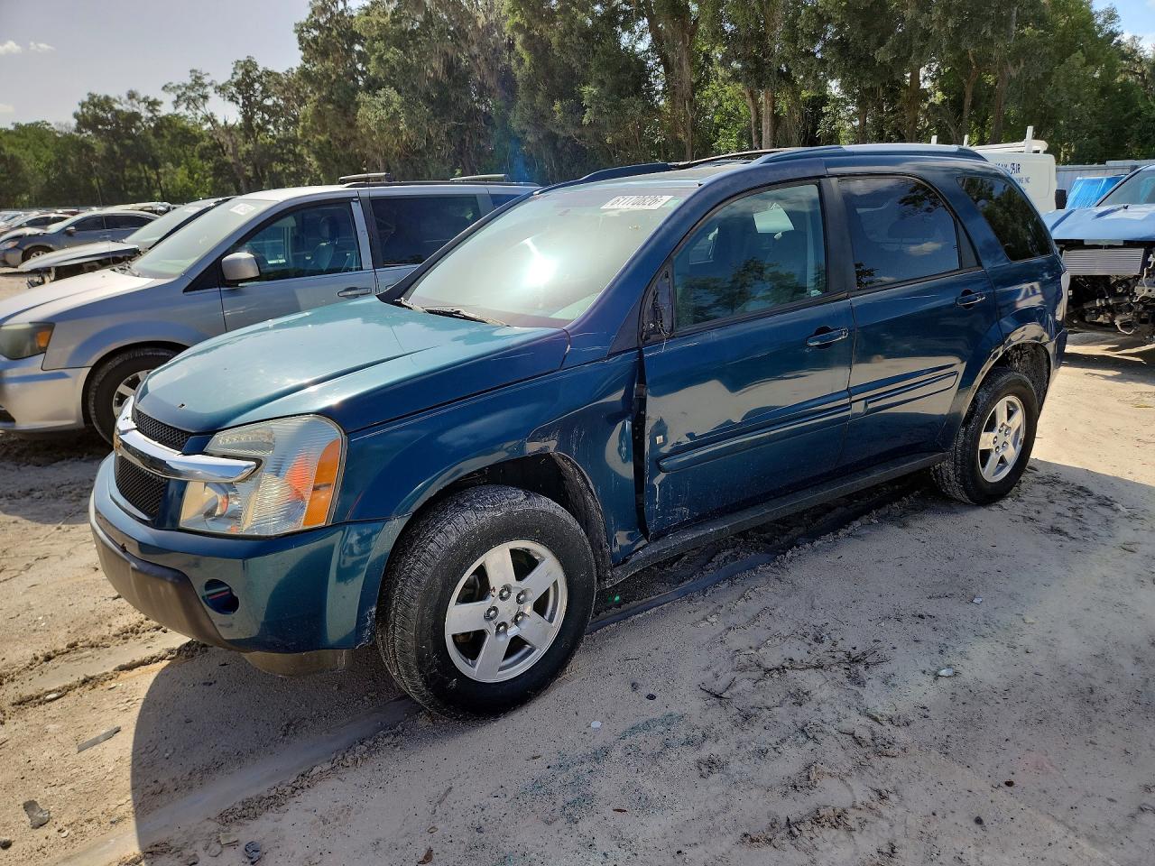 2006 Chevrolet Equinox Lt Blue vin: 2CNDL63F966014910