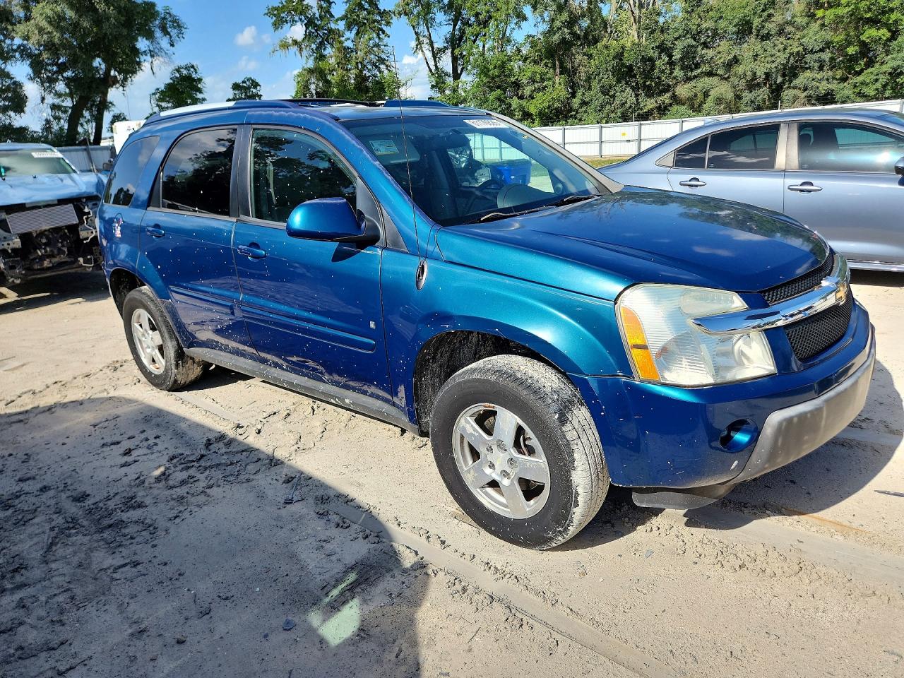 2006 Chevrolet Equinox Lt Blue vin: 2CNDL63F966014910
