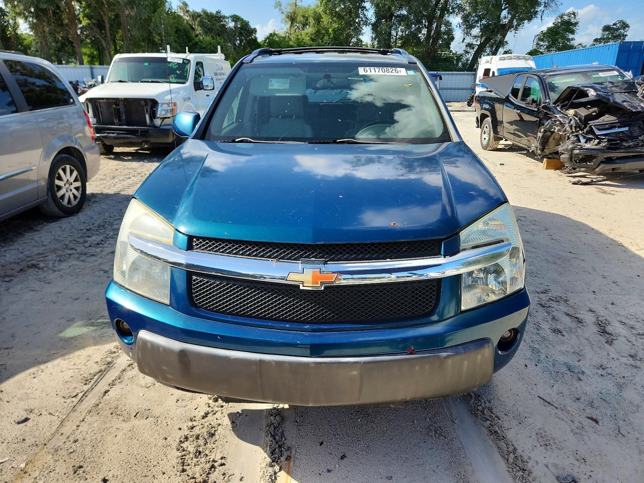 2006 Chevrolet Equinox Lt Blue vin: 2CNDL63F966014910
