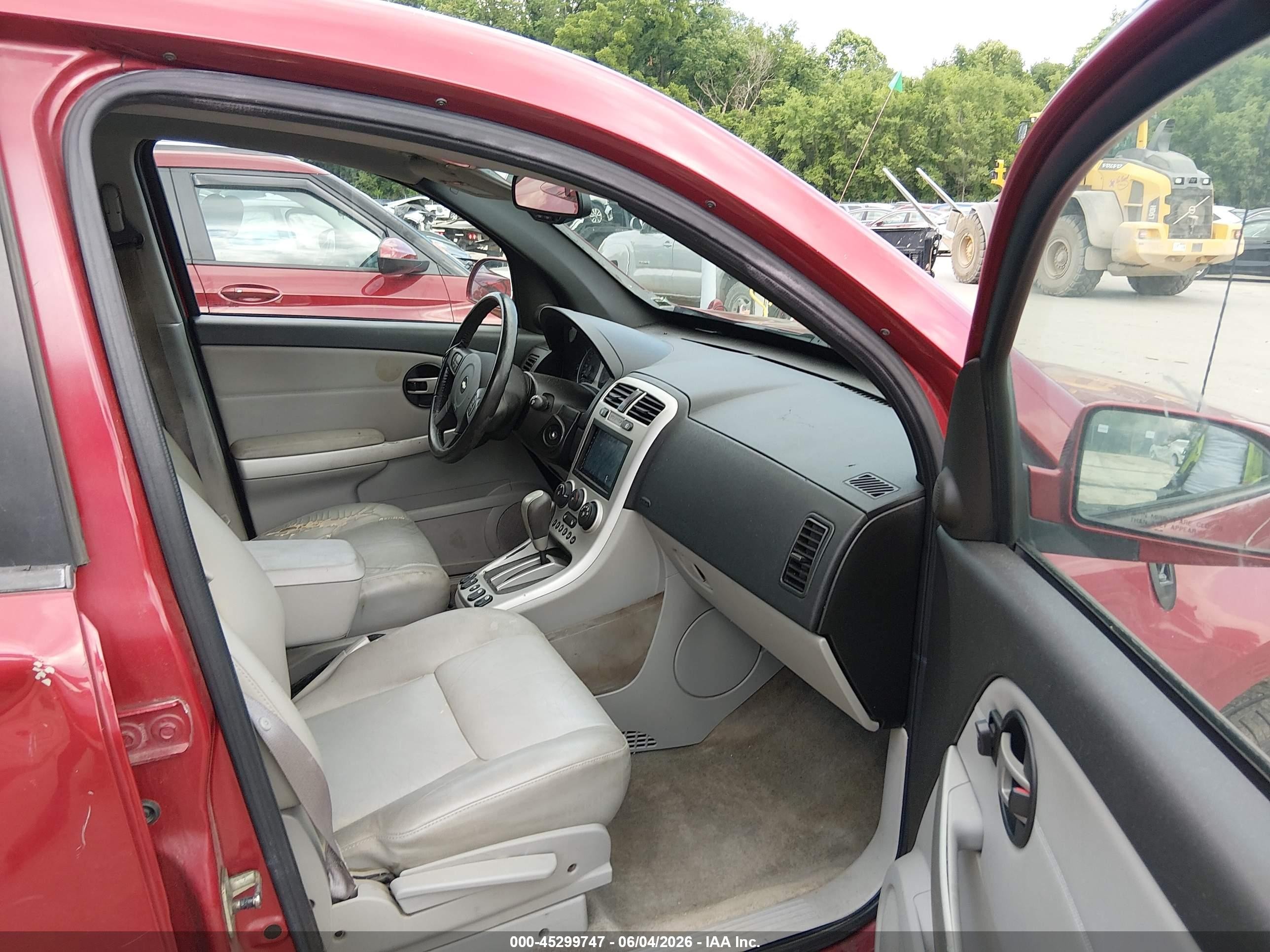 2006 Chevrolet Equinox Lt Красный vin: 2CNDL63F966172471