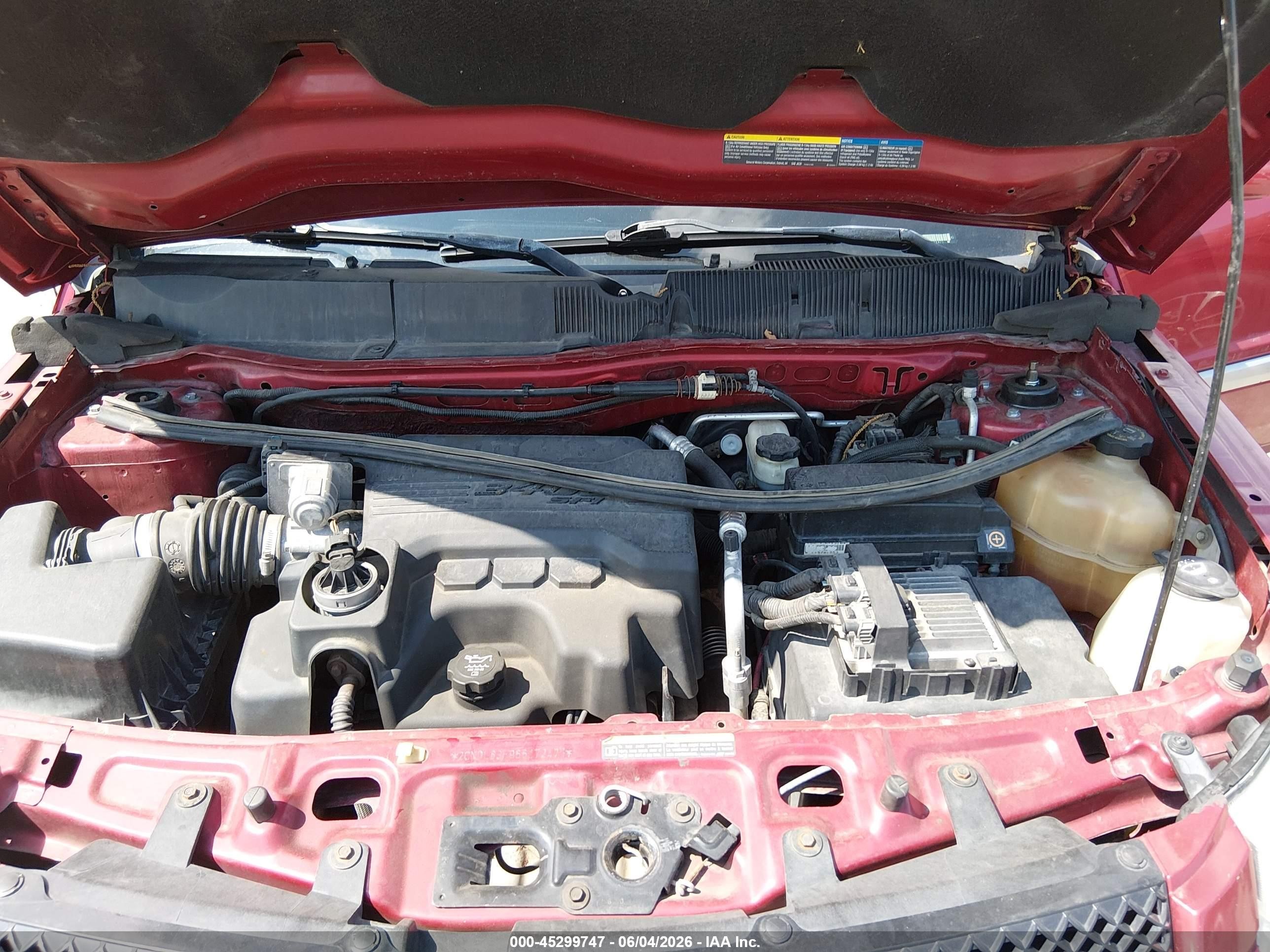 2006 Chevrolet Equinox Lt Красный vin: 2CNDL63F966172471