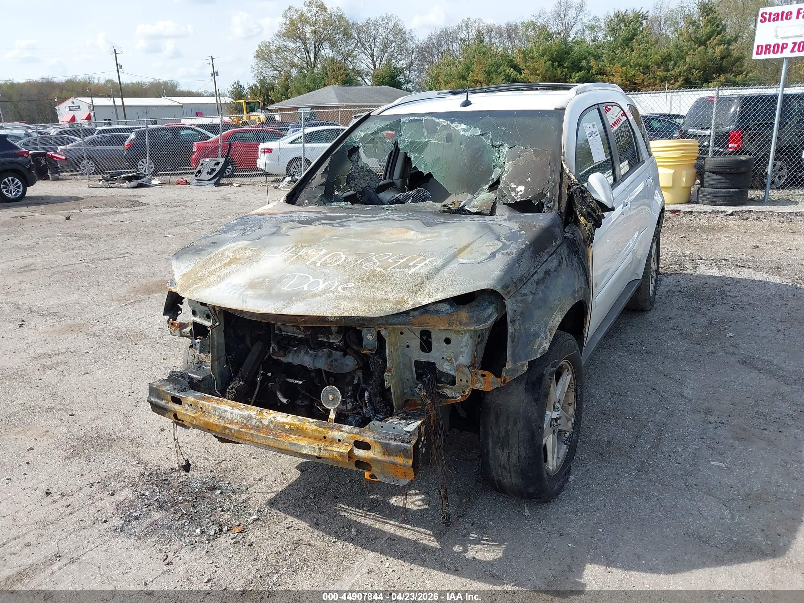 2006 Chevrolet Equinox Lt White vin: 2CNDL63FX66080432