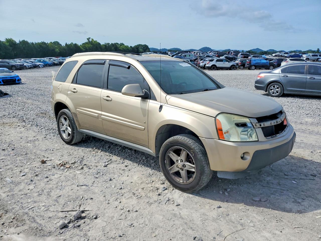 2006 Chevrolet Equinox Lt Beige vin: 2CNDL63FX66195841