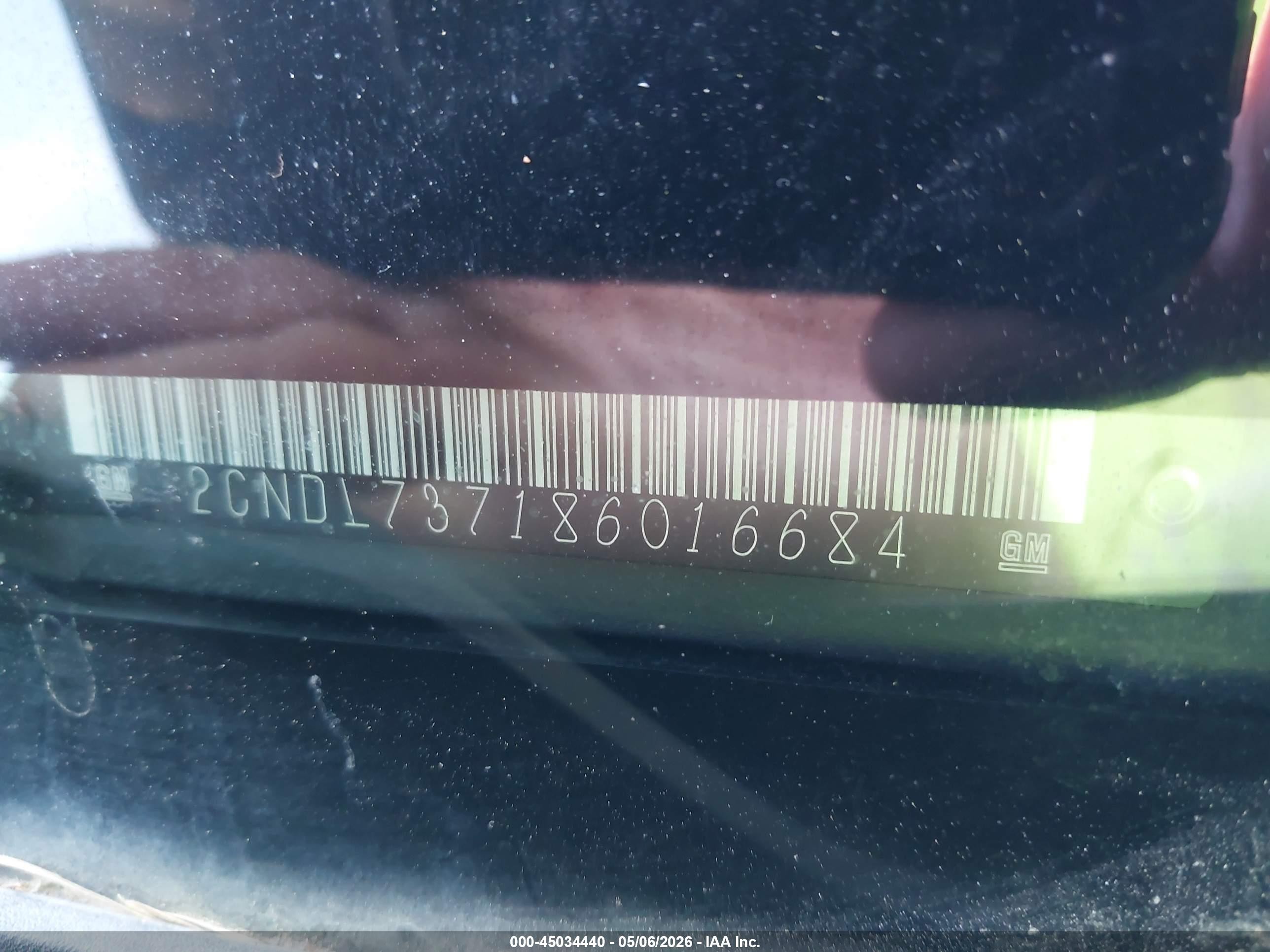 2008 Chevrolet Equinox Sport Black vin: 2CNDL737186016684