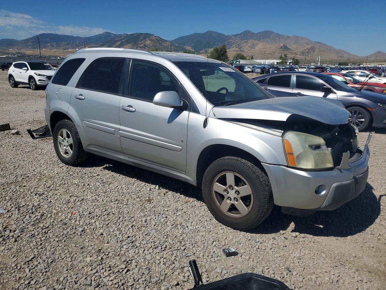 2006 Chevrolet Equinox Lt Silver vin: 2CNDL73F066069400