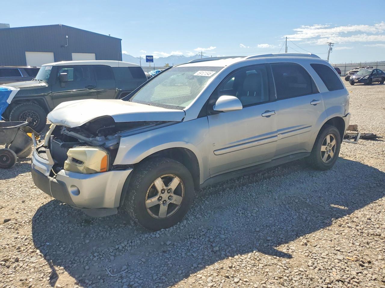 2006 Chevrolet Equinox Lt Silver vin: 2CNDL73F066069400