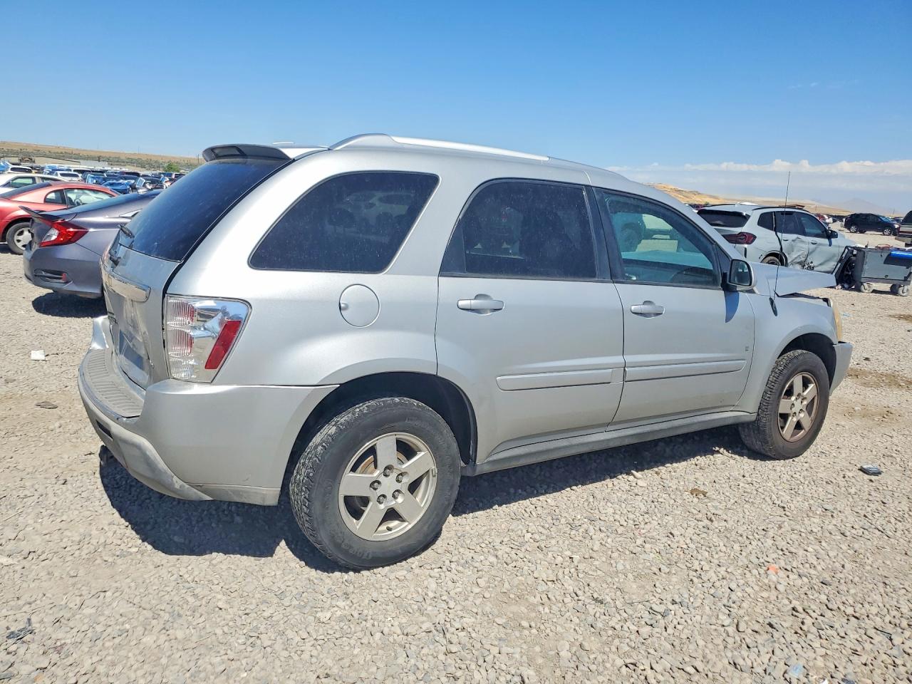 2006 Chevrolet Equinox Lt Silver vin: 2CNDL73F066069400