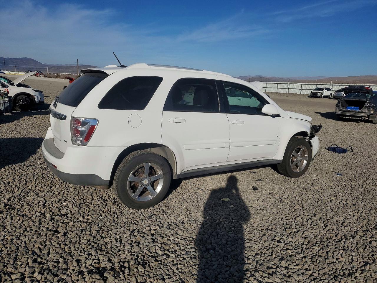 2007 Chevrolet Equinox Белый vin: 2CNDL73F076062464