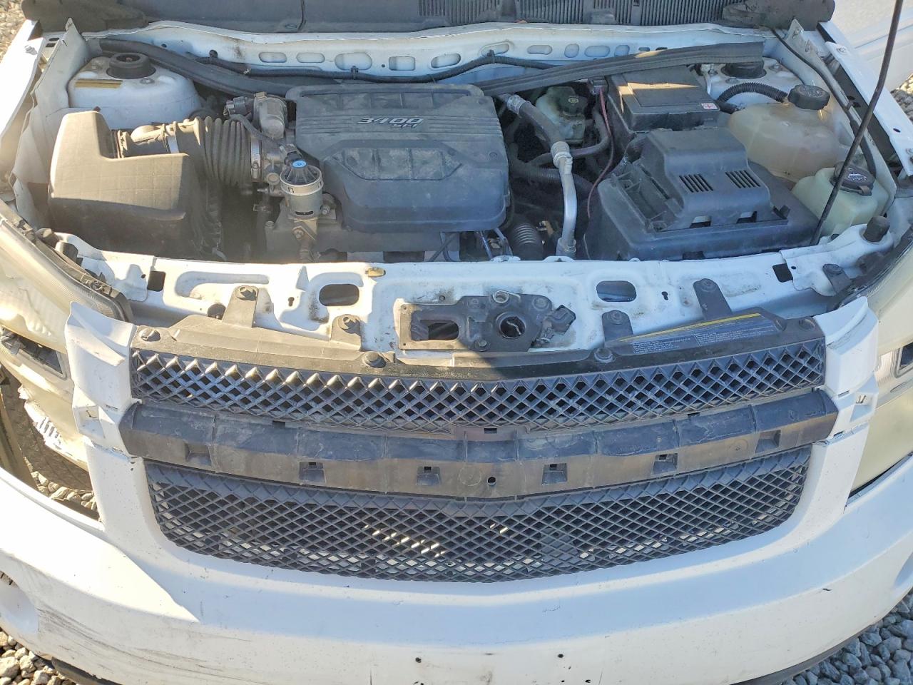 2007 Chevrolet Equinox Белый vin: 2CNDL73F076062464