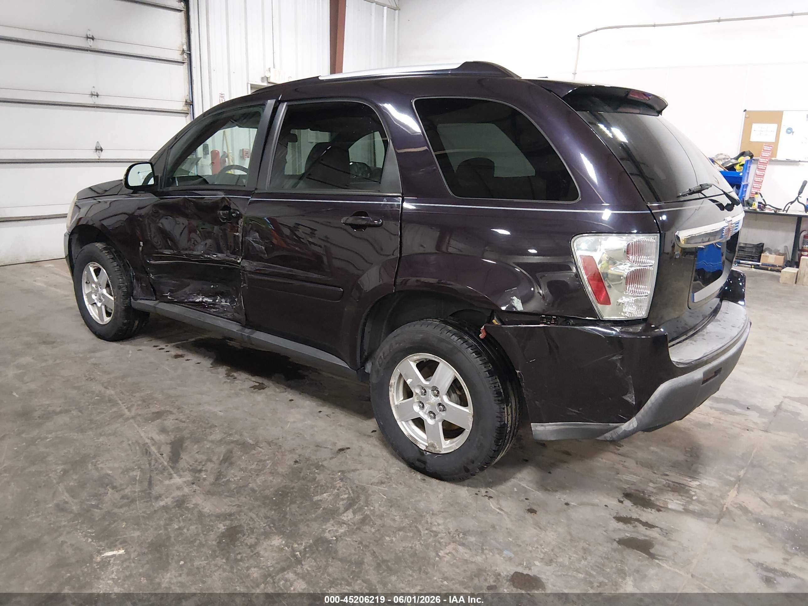 2007 Chevrolet Equinox Lt Black vin: 2CNDL73F076067289
