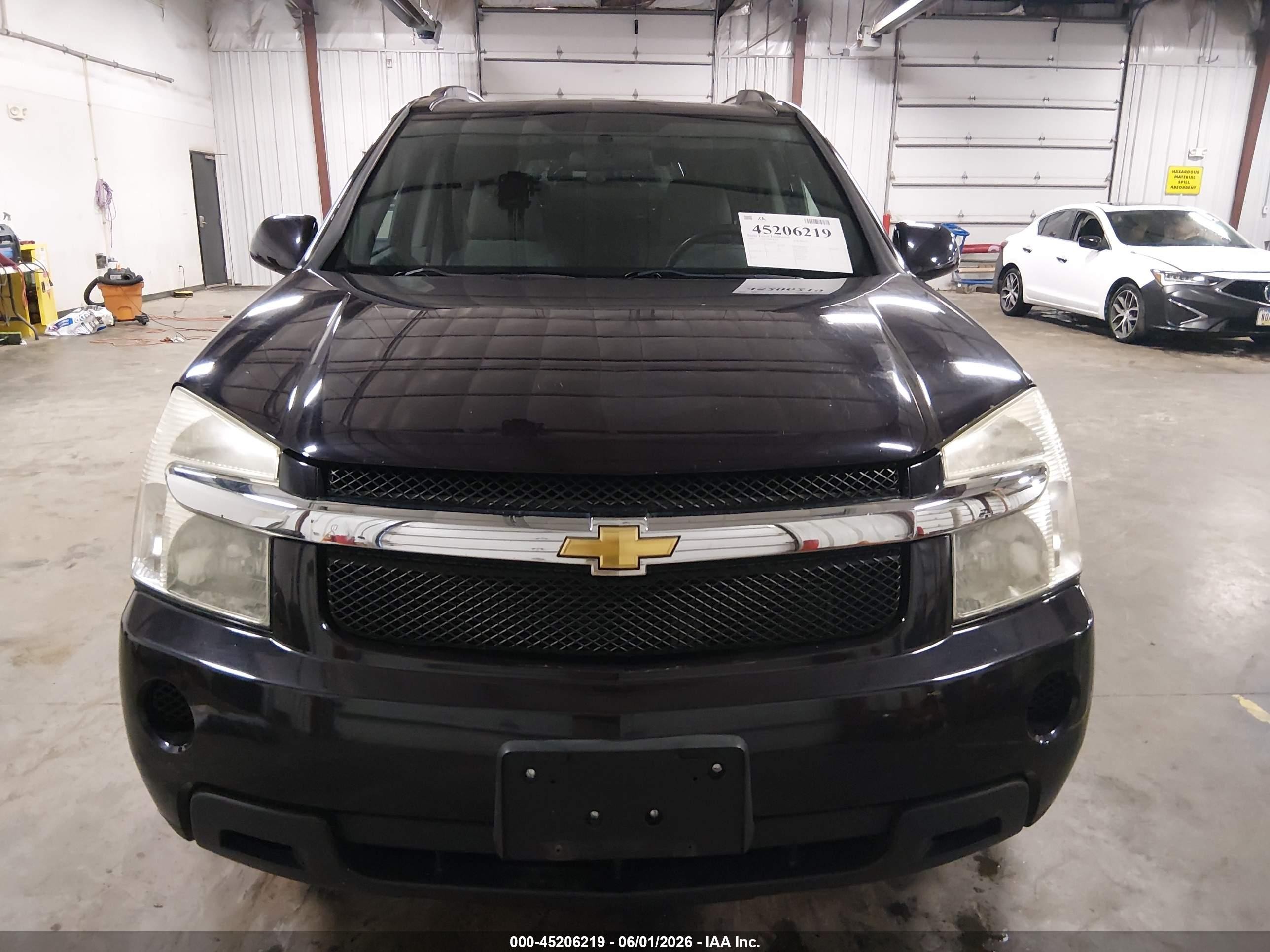 2007 Chevrolet Equinox Lt Black vin: 2CNDL73F076067289